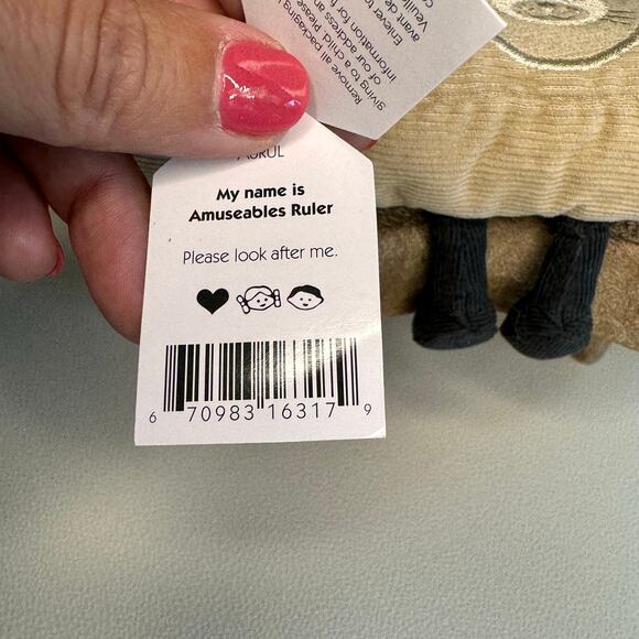 Jellycat Ruler NEW! Jellycat FAST SHIP Jellycat Amuseables Ruler - Picture 6 of 6